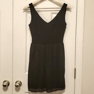 Black mini dress by BeBop, size Small